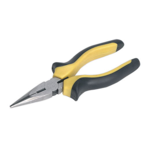 Seigen by Sealey Long Nose Pliers Comfort Grip 150mm S0811 Seigen by Sealey  - Dynamic Drive