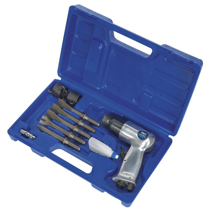 Sealey Air Hammer Kit with Chisels Medium Stroke SA12/S Sealey - Dynamic Drive