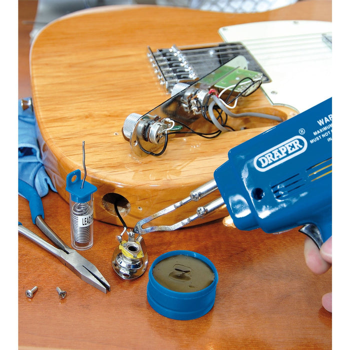 Draper 230V Soldering Gun Kit, 100W 71420 Draper - Dynamic Drive