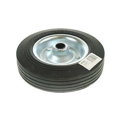 Maypole Caravan Trailer Spare Jockey Steel Wheel Solid Rubber Tyre 200mm Maypole  - Dynamic Drive