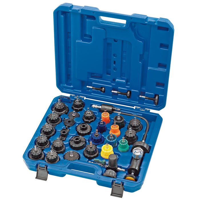Draper Radiator and Cap Pressure Test Kit (32 Piece) 23420 Draper - Dynamic Drive