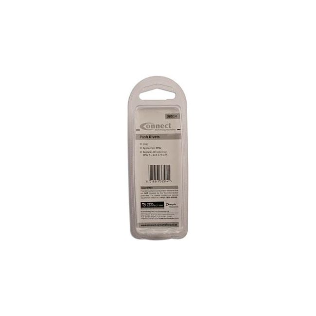Connect Push Rivet - for BMW, General Use 10pc 36514 Tool Connection - Dynamic Drive