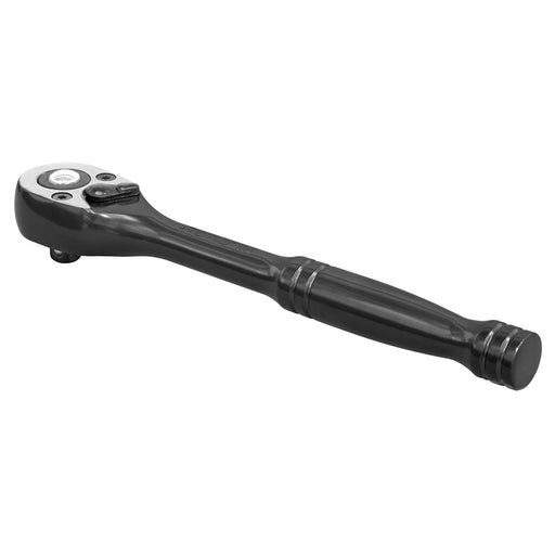 Sealey Ratchet Wrench 1/4"Sq Drive Premier Black AK7997 Sealey - Dynamic Drive