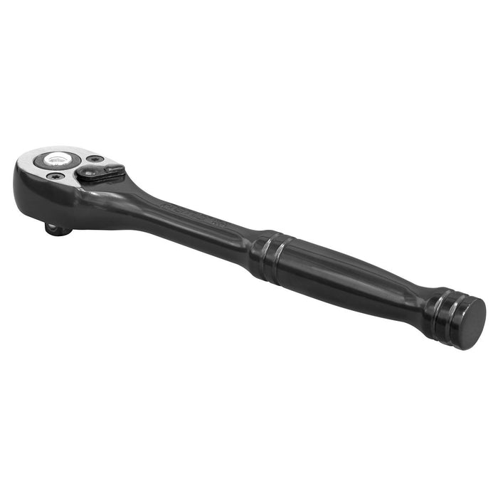 Sealey Ratchet Wrench 1/4"Sq Drive Premier Black AK7997 Sealey - Dynamic Drive