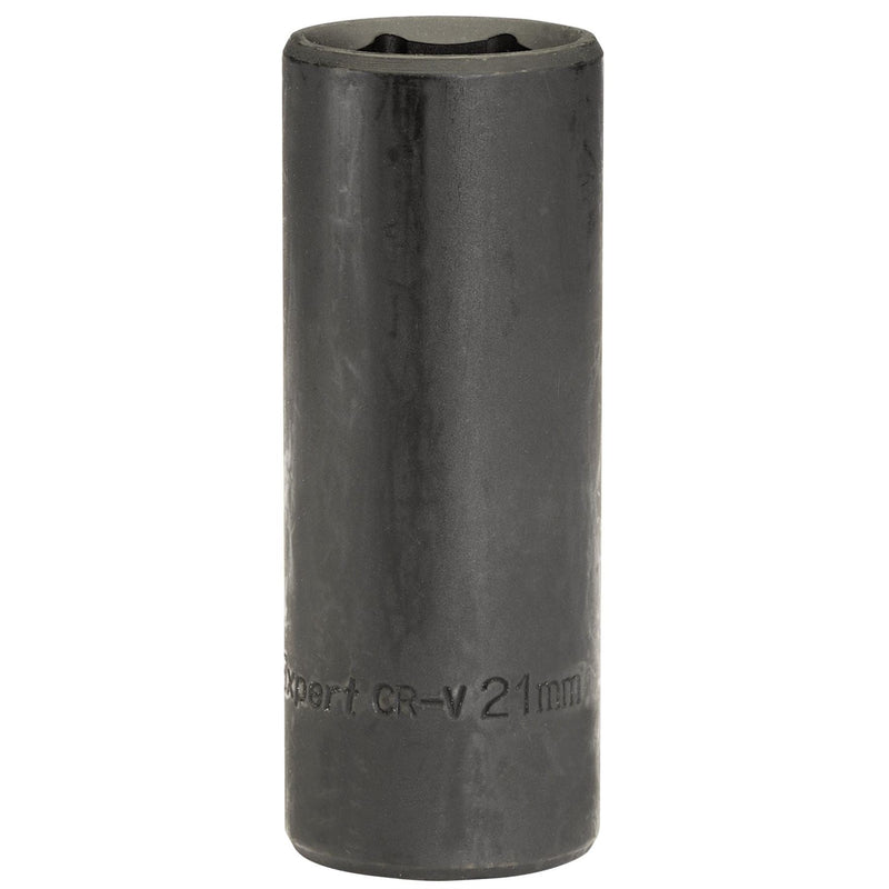 Draper Deep Impact Socket, 1/2" Sq. Dr., 21mm (Sold Loose) 59881 Draper - Dynamic Drive