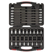 Sealey Hex Socket Bit Set 30pc 3/8"Sq Drive Platinum Series AK89000 Sealey - Dynamic Drive