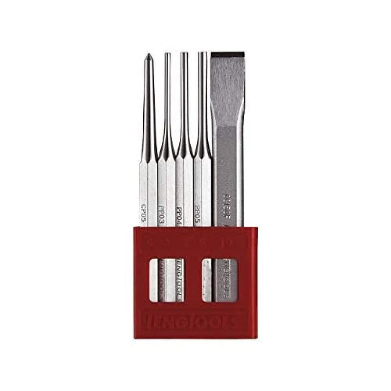 Teng Tools Punsch & Chisel Set 5 Pieces Teng Tools - Dynamic Drive