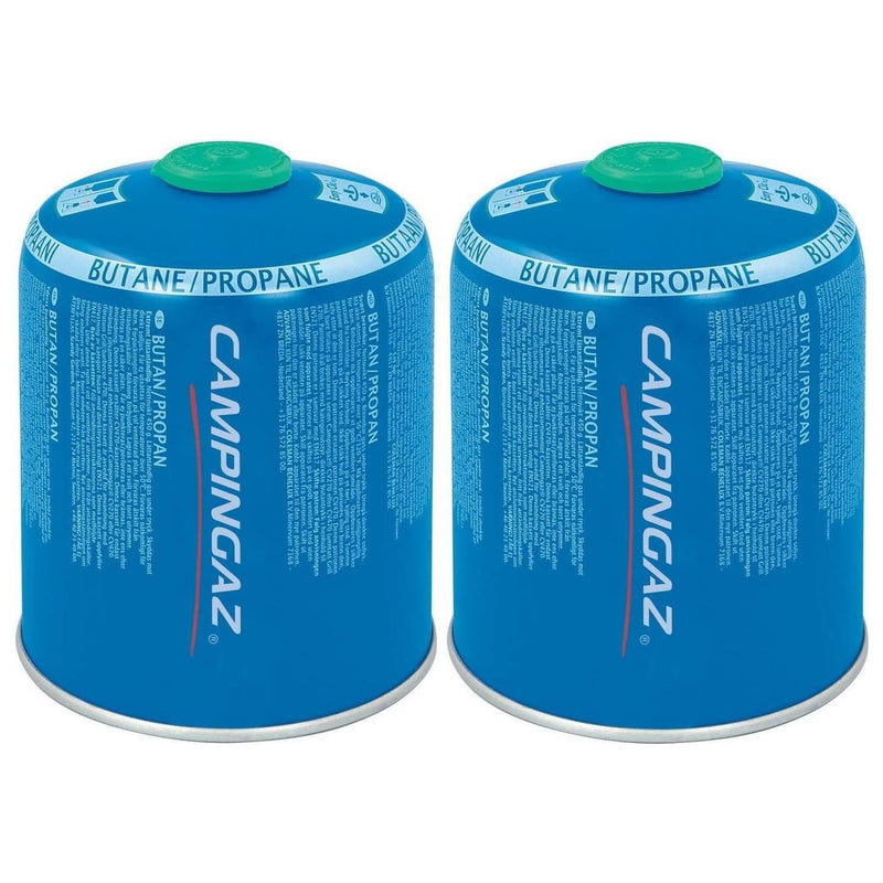 Campingaz CV470 PLUS 2 Pack Propane Butane Mix Camping Hiking Cooking BBQ Campingaz  - Dynamic Drive