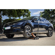 Premier Low Profile Trolley Jack with Rocket Lift 4 Tonne - Orange Sealey Premier - Dynamic Drive