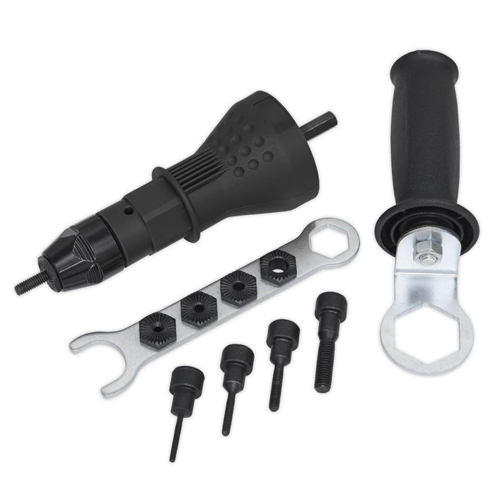 Sealey Rivet Nut Adaptor Drill Powered DRA02 Sealey - Dynamic Drive