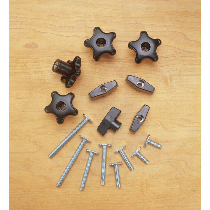 Rockler Universal T-Track Set 17pce 1219mm (4ft) Rockler - Dynamic Drive