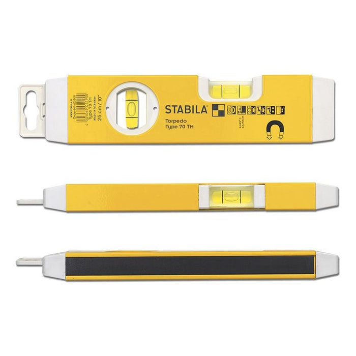Stabila 70TM Torpedo Level 22cm Magnetic Base Stabila - Dynamic Drive