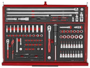 Teng Tools 26" PRO35™ stack FOAM tool kit 418 pieces red Town Tools - Dynamic Drive