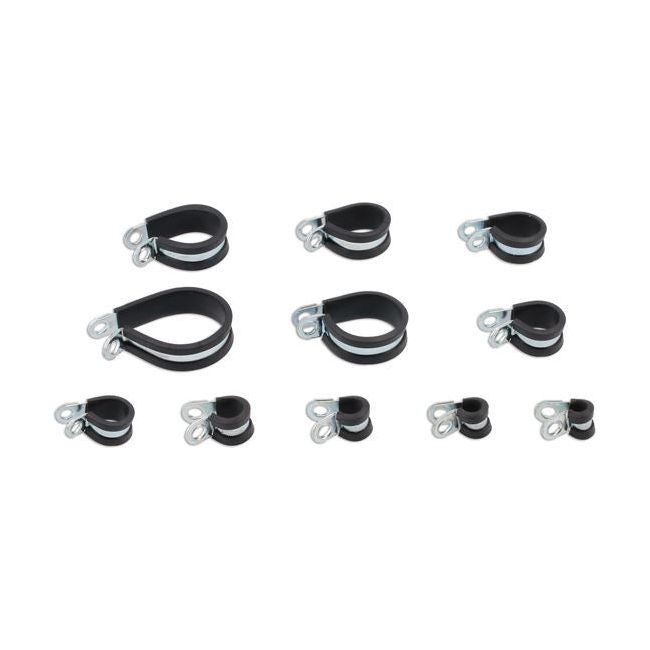 Connect Assorted Rubber Lined P Clips 60pc 31435 Tool Connection - Dynamic Drive