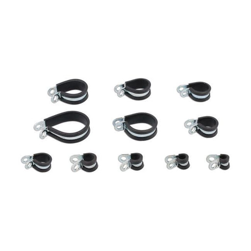 Connect Assorted Rubber Lined P Clips 60pc 31435 Tool Connection - Dynamic Drive