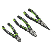 Draper High Leverage Plier Set, Green (3 Piece) 28035 Draper - Dynamic Drive