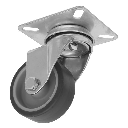 Sealey Medium-Duty Thermoplastic Swivel Castor Wheel50mm Trade SCW250SPEM Sealey - Dynamic Drive