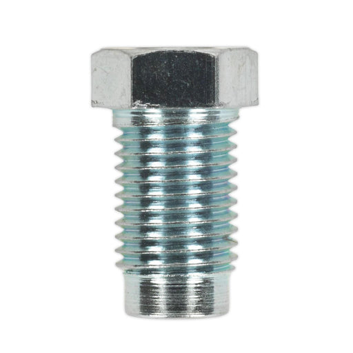 Sealey Brake Pipe Nut 3/8"UNF x 24tpi Short Male Pack of 25 BN3824SM Sealey - Dynamic Drive