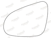 Summit Stick-On Standard Mirror Glass fits Toyota Avensis 15 on LHS Summit - Dynamic Drive