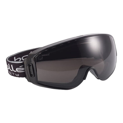 Bolle Safety Pilot PLATINUM® Ventilated Safety Goggles - Smoke Bolle Safety - Dynamic Drive