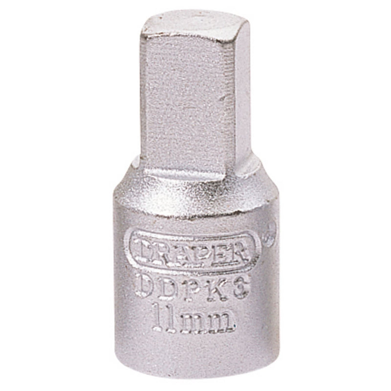 Draper Square Drain Plug Key, 3/8 Sq. Dr., 11mm 38322 Draper - Dynamic Drive