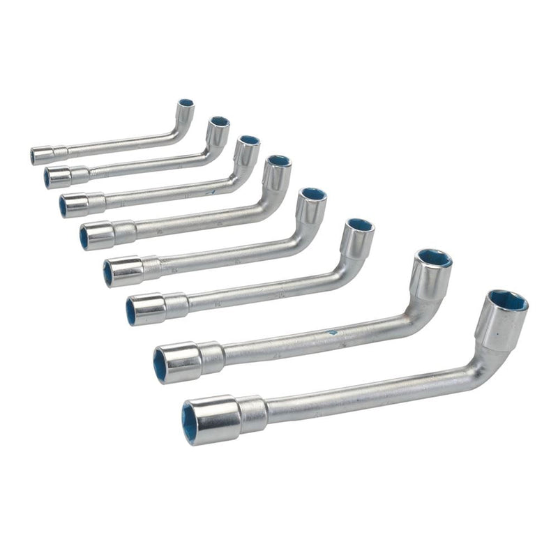 Silverline L-Shaped Socket Wrench Set 8pce 8 - 19mm Silverline - Dynamic Drive