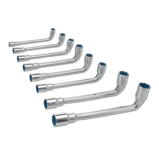 Silverline L-Shaped Socket Wrench Set 8pce 8 - 19mm Silverline - Dynamic Drive