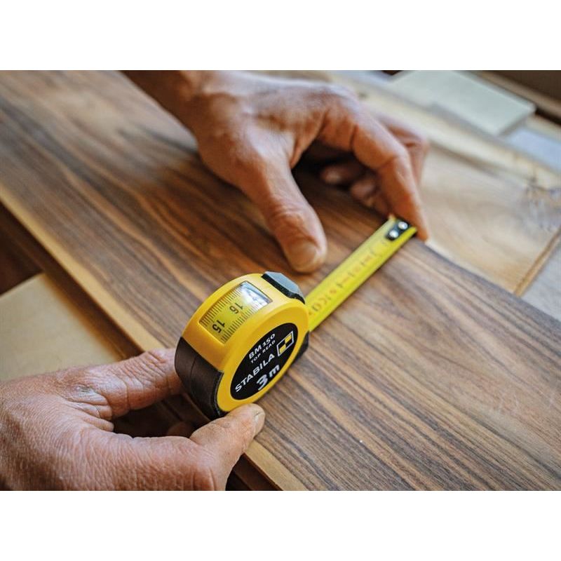 Stabila BM150 Top Read Pocket Tape 3m (Width 16mm) (Metric only) Stabila - Dynamic Drive