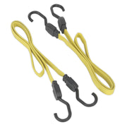 Sealey Flat Bungee Cord Set 2pc 910mm BCS18 Sealey - Dynamic Drive