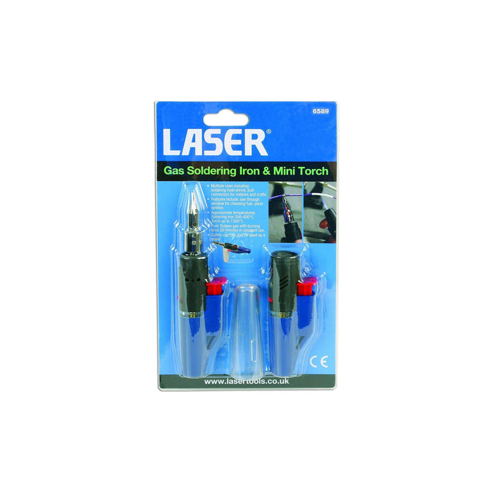 Laser Gas Soldering Iron & Mini Torch 6589 Laser - Dynamic Drive