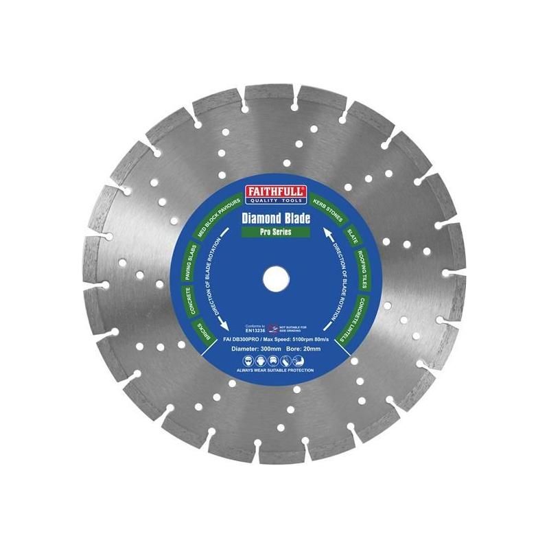 Faithfull Professional Diamond Blade 125 x 22mm Faithfull - Dynamic Drive