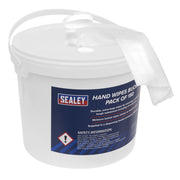 Sealey Hand Wipes Bucket Pack of 150 SCW3 Sealey - Dynamic Drive