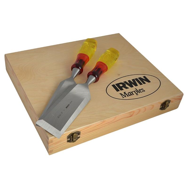 Irwin® Marples® M373 Bevel Edge Chisel Splitproof Handle Set, 8 Piece IRWIN® Marples® - Dynamic Drive