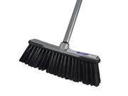 Faithfull Soft Broom with Screw On Handle 300mm (12in) Faithfull - Dynamic Drive