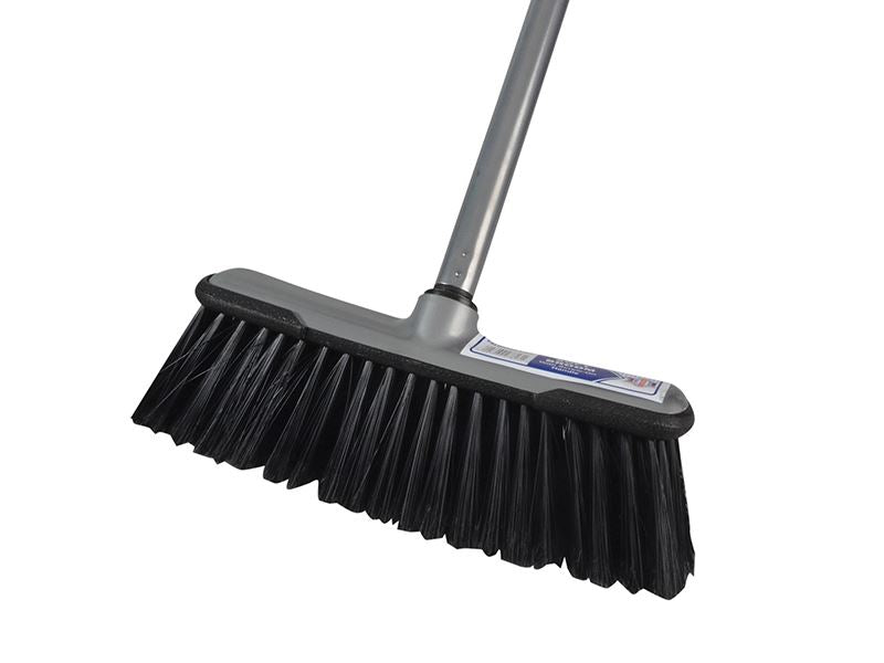 Faithfull Soft Broom with Screw On Handle 300mm (12in) Faithfull - Dynamic Drive