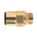 Sealey Brass SuperThread Straight Adaptor 12mm x 3/8"BSP Pack of 2 (John Guest S Sealey - Dynamic Drive