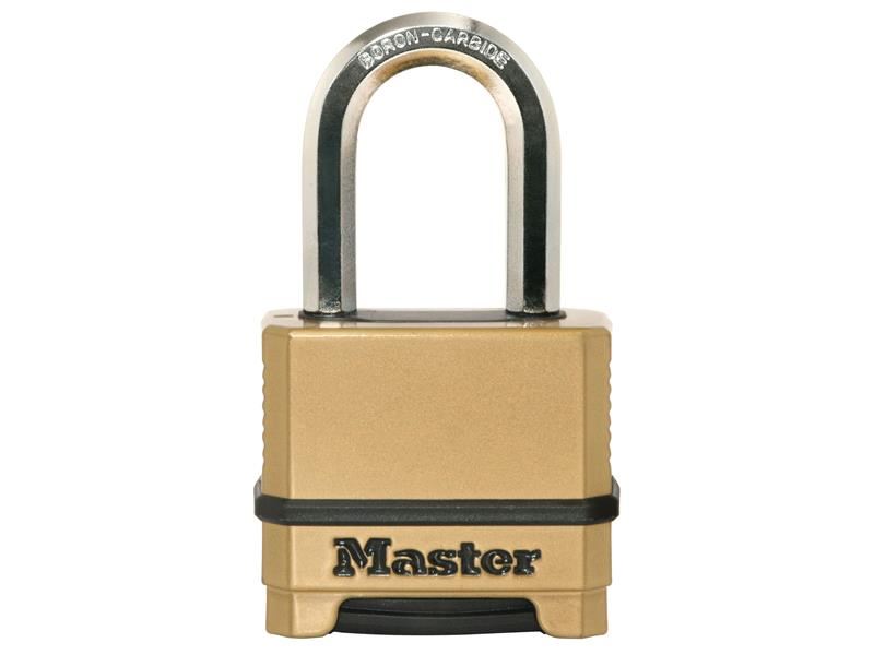 Master Lock Excell™ 4-Digit Combination 50mm Padlock - 38mm Shackle Master Lock - Dynamic Drive