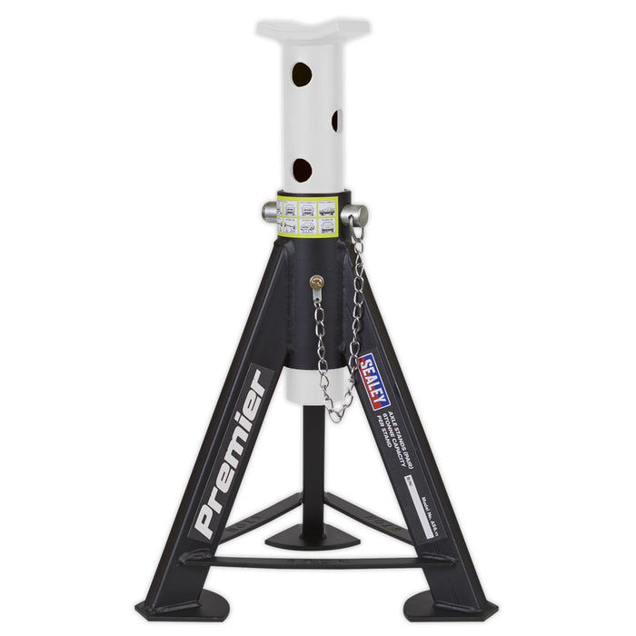 Sealey Axle Stands (Pair) 6 Tonne Capacity per Stand AS6 Sealey  - Dynamic Drive