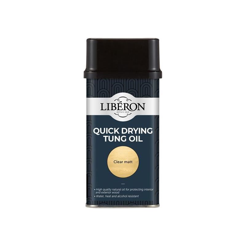 Liberon Quick Drying Tung Oil 250ml Liberon - Dynamic Drive