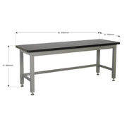 Sealey Workbench Steel Industrial 2.1m API2100 Sealey - Dynamic Drive