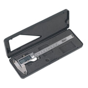 Sealey Premier 0-150mm Stainless Steel Digital Vernier Calliper Micrometer Gauge Sealey  - Dynamic Drive