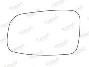 Summit Stick-On Standard Mirror Glass fits Citroen ZX LHS Summit - Dynamic Drive