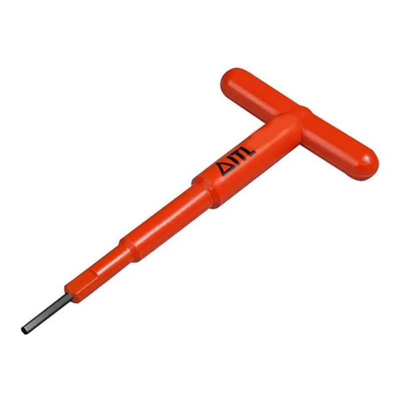 Itl Insulated Insulated Light T Handle Hex Key 4mm ITL Insulated - Dynamic Drive