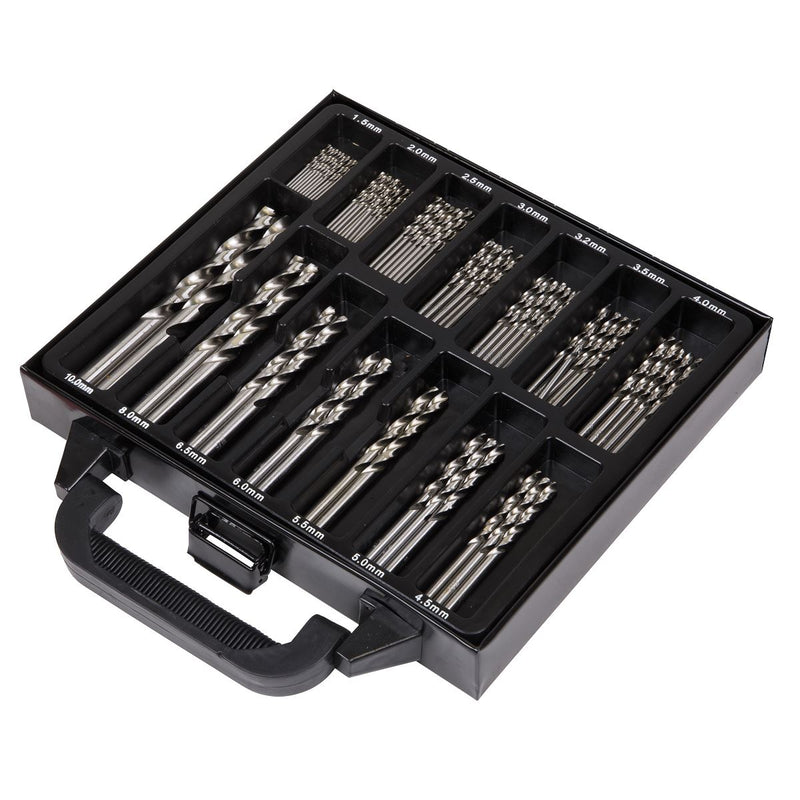 Sealey Drill Bit Set Fully Ground 99pc DBS99FG Sealey - Dynamic Drive