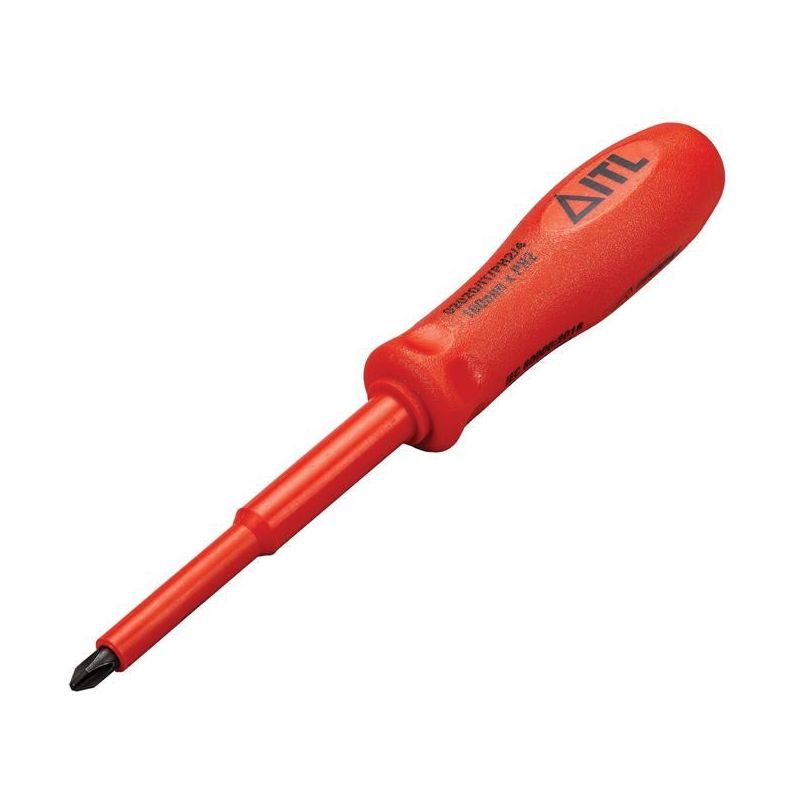 Itl Insulated Insulated Screwdriver Phillips No.2 x 100mm (4in) ITL Insulated - Dynamic Drive
