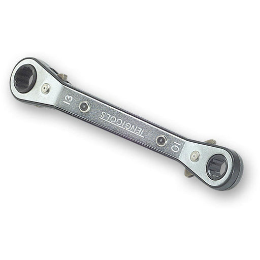Teng Tools Ratcheting Offset Ring Spanner Metric 17 x 19mm Teng Tools - Dynamic Drive