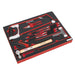 Superline PRO Tool Chest Combination 14 Drawer with 446pc Tool Kit - Red Superline Pro - Dynamic Drive