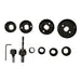 Silverline Holesaw Set 11pce 19 - 64mm 995740 Silverline  - Dynamic Drive