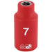 Draper Fully Insulated VDE Socket, 3/8" Sq. Dr., 7mm 31500 Draper - Dynamic Drive