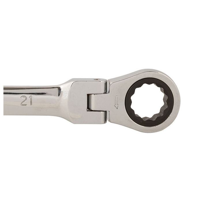 Silverline Flexible Head Ratchet Spanner 21mm Silverline - Dynamic Drive